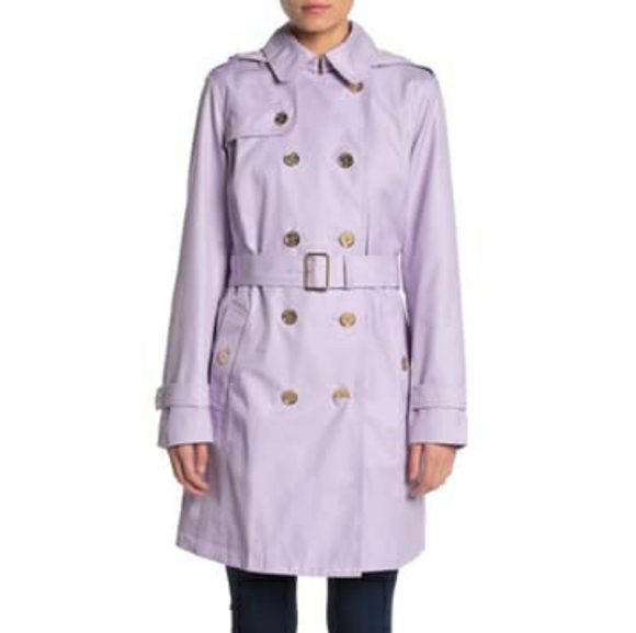 MICHAEL Michael Kors Jackets & Blazers - Michael Kors light quartz purple trench coat